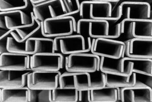 Group of mild steel channels for construction and structural applications