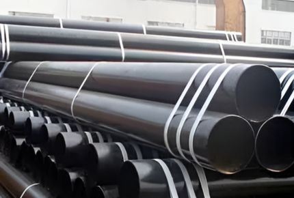 The Low-Temperature Pipes stacked as a pile.