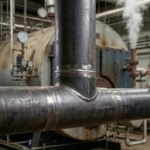 ASTM A106 and A53 MS Seamless pipes in Coimbatore supplied by Black build tech for high pressure boiler systems