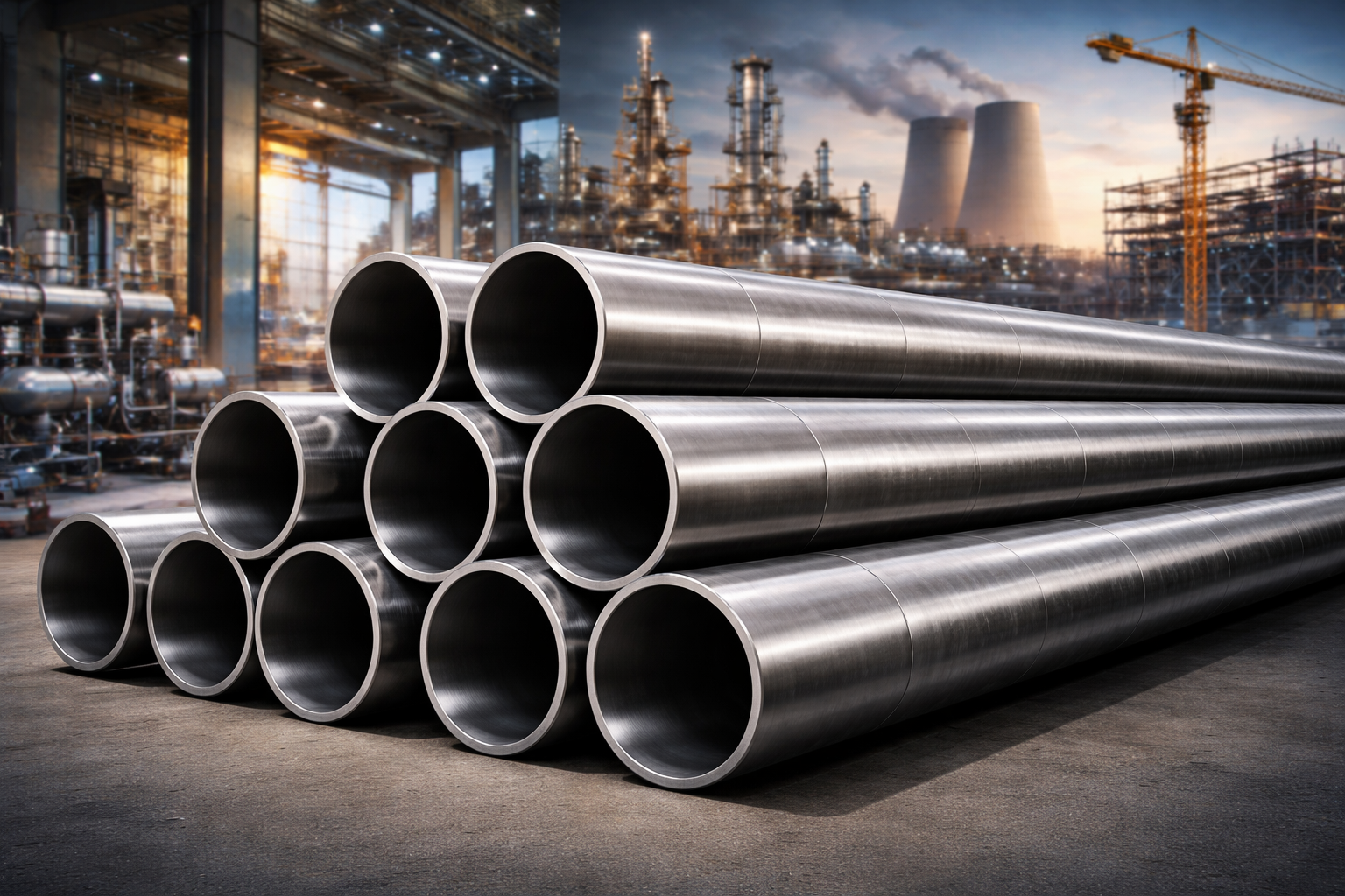 Reliable mild steel seamless pipes for industrial use by Black Buildtech